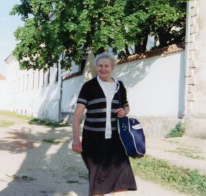 Ona Barisaitė. Vilnius. Apie 1995 m. PAVB, Barisų šeimos fondas F155