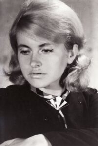 Irena Vasiulytė. Panevėžys, 1970 m. Fotogr. Kazimiero Vitkaus. PAVB FKV-402-11-2