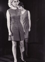 J. Grušas „Pražūtingas apsvaigimas“ (rež. Vaclovas Blėdis), 1967 m. Irena Vasiulytė – Beatričė. Fotogr. Kazimiero Vitkaus. PAVB FKV-187-18-1