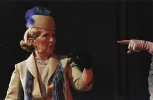 E. de Filippo „Mano šeima“ (rež. Ramutis Rimeikis), 2008 m. Irena Vasiulytė – Ponia Fučekija. Fotografija iš Irenos Vasiulytės asmeninio archyvo
