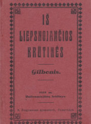 Baltramiejūnas, Albinas. Iš liepsnojančios krūtinės. Panevėžys, 1929. 52, [3] p.