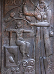 Pano „Medicina“ fragmentas. Gintaro Lukoševičiaus nuotrauka