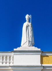 Skulptūra „Palaimintasis arkivyskupas Jurgis Matulaitis“. Gintaro Lukoševičiaus nuotrauka