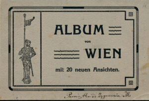 Album von Wien. [Wien], [19--]. [20] lap. : iliustr. – Su Zigmanto Moigio dedikacija