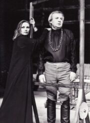 J. Grušas „Mykolas Glinskis“ (rež. Julius Dautartas), 1985 m. Laura Lolita Martinonytė – Agnė, Alfredas Dukšta – Prutenis. Fotogr. Kazimiero Vitkaus. PAVB FKV-246-8-5