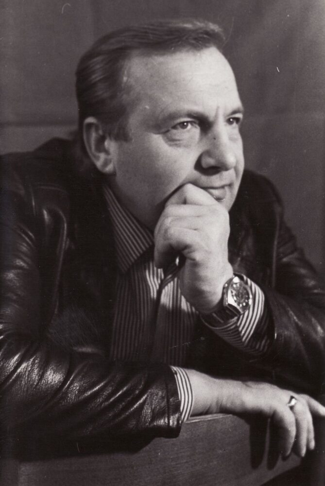 Alfredas Dukšta. Panevėžys, [1987] m. Fotogr. Kazimiero Vitkaus. PAVB FKV-405-3-6