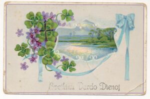 Masilūnaitė, B. Sveikinimas vardo dienos proga Kazimierui Gabului. 1925 03 04. PAVB, Elenos Gabulaitės fondas F9-954