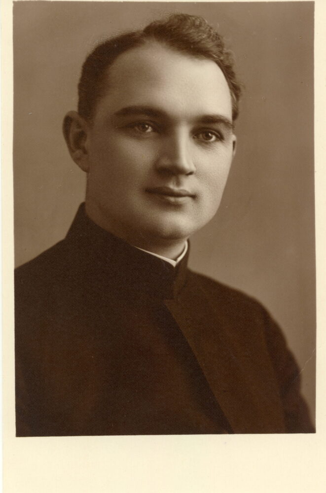 Augustinas Liepinis. Panevėžys, 1931 01 10. Foto J. Pauros. PAVB, Aleksandros Šilgalytės rankraščių fondas F80–725