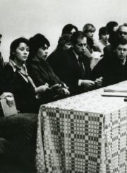 Audėjų diena Panevėžyje. Iš kairės: 5-a G. Puodžiukaitytė. Apie 1982 m. PAVB, Benedikto Puodžiukaičio fondas F56-231