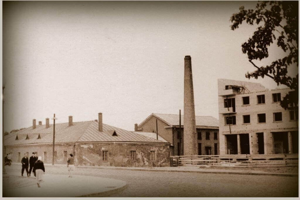 Panevėžio miesto pirtis. XX a. 7 deš.