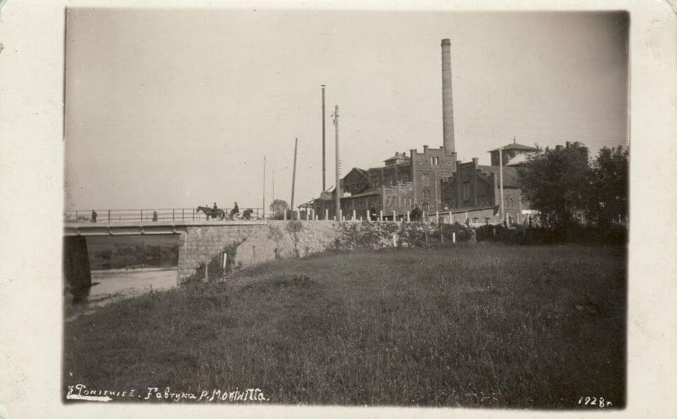 Stasio Montvilo fabrikas. 1928 m. V. Kovalevskio nuotrauka