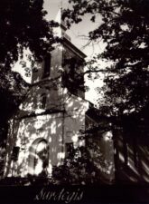 Surdegio Švč. Mergelės Marijos Ėmimo į dangų bažnyčia. Surdegis (Anykščių r.). Apie 1982 m. PAVB, Panevėžio vyskupijos kurijos skaitmeninis archyvas