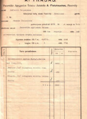 2. Antstolio aprašyto N. Feigenzono spaustuvės kilnojamojo turto apyrašas. 1934 m. spalio 22 d. Lietuvos centrinis valstybės archyvas. F. 840, ap. 1, b. 2911, l. 5