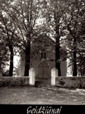 Geidžiūnų Šv. Angelų Sargų bažnyčia. Geidžiūnai (Biržų r.). Apie 1982 m. PAVB, Panevėžio vyskupijos kurijos skaitmeninis archyvas