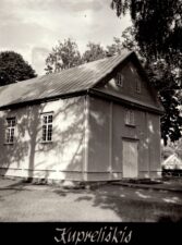 Kupreliškio Šv. arkangelo Mykolo bažnyčia. Kupreliškis (Biržų r.). Apie 1982 m. PAVB, Panevėžio vyskupijos kurijos skaitmeninis archyvas