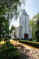 Smilgių Nukryžiuotojo Jėzaus bažnyčia. Fotogr. G. Lukoševičius. Smilgiai (Biržų r.). 2025 m. PAVB skaitmeninis archyvas