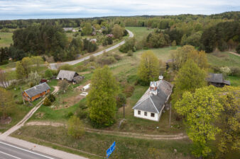 Degučių Šv. Antano Paduviečio koplyčia. Fotogr. G. Lukoševičius. Degučiai (Zarasų r.). 2025 m. PAVB skaitmeninis archyvas