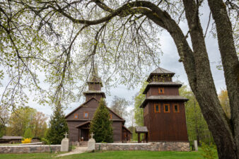 Baltriškių Šv. Kazimiero bažnyčia. Fotogr. G. Lukoševičius. Baltriškės (Zarasų r.). 2025 m. PAVB skaitmeninis archyvas