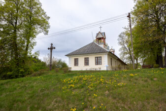 Degučių Šv. Antano Paduviečio koplyčia. Fotogr. G. Lukoševičius. Degučiai (Zarasų r.). 2025 m. PAVB skaitmeninis archyvas
