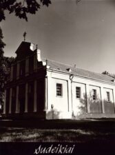 Sudeikių Švč. Mergelės Marijos bažnyčia. Sudeikiai (Utenos r.). Apie 1982 m. PAVB, Panevėžio vyskupijos kurijos skaitmeninis archyvas