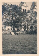 Obelių Šv. Onos bažnyčios fragmentas. Obeliai (Rokiškio r.). XX a. 4 deš. PAVB. Panevėžio vyskupijos kurijos skaitmeninis archyvas