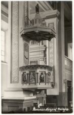 Sakykla Panevėžio marijonų bažnyčioje. Fotogr. J. Žitkus. XX a. 3–4 deš. PAVB, Panevėžio vyskupijos kurijos skaitmeninis archyvas