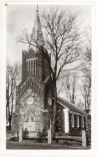 Uliūnų Kristaus Žengimo į dangų bažnyčia. Uliūnai (Panevėžio r.). Apie 1970 m. PAVB, Elenos Gabulaitės fondas F9-1579