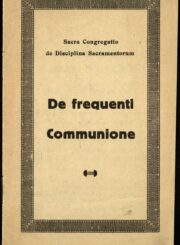 Jorio, Domenico. Sacra Congregatio de Disciplina Sacramentorum. [S.l.], [1938]. 14 p.