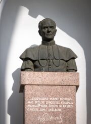 Juozas Steponavičius. Kazimiero Paltaroko biustas. Gintaro Lukoševičiaus nuotrauka